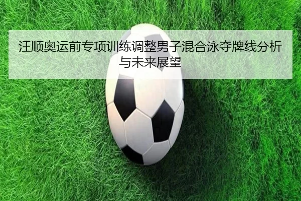 汪顺奥运前专项训练调整男子混合泳夺牌线分析与未来展望